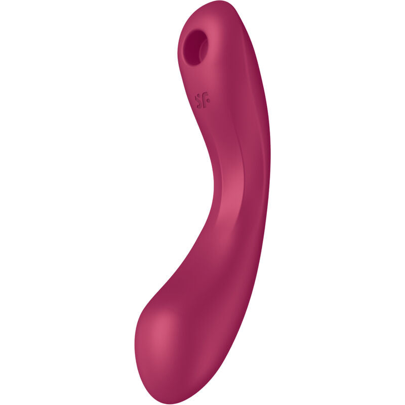 Stimulator klitorisa Satisfyer - Curve Trinity 1, rdeča