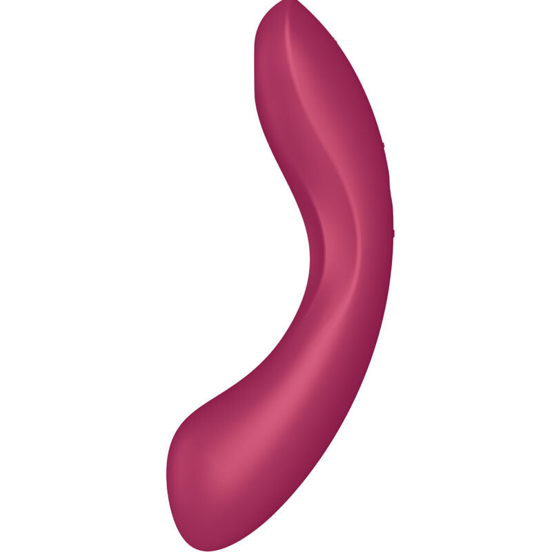 Stimulator klitorisa Satisfyer - Curve Trinity 1, rdeča