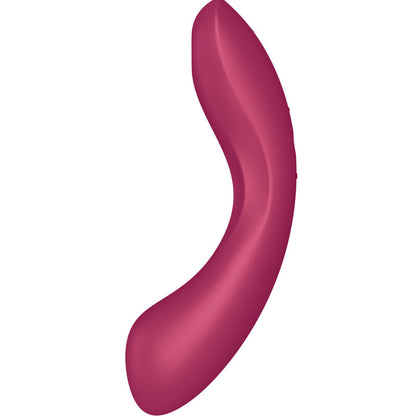 Stimulator klitorisa Satisfyer - Curve Trinity 1, rdeča