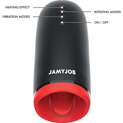 JAMYJOB - MASTURBATOR ZA OGREVANJE IN VRTENJE SPIN-X