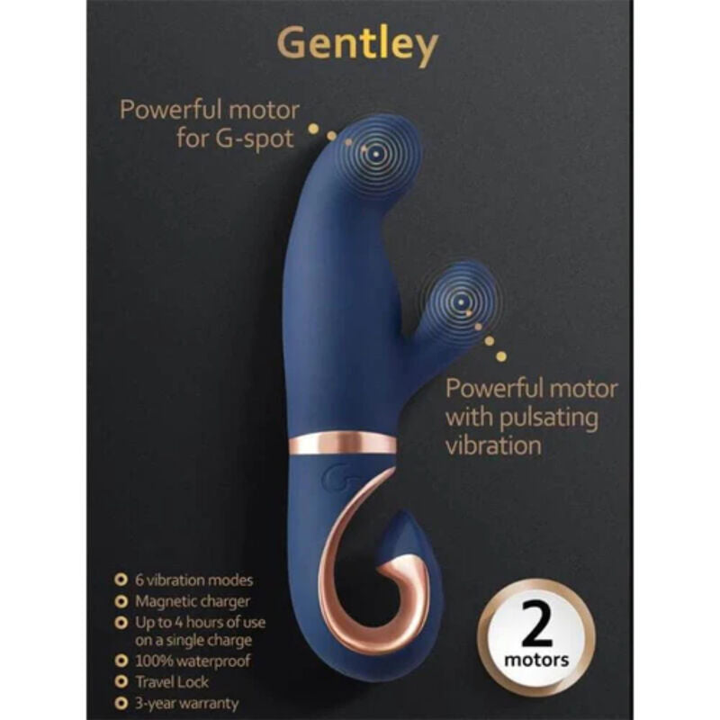 G-VIBE - GENTLEY G-SPOT VIBE KARIBSKO MODRA