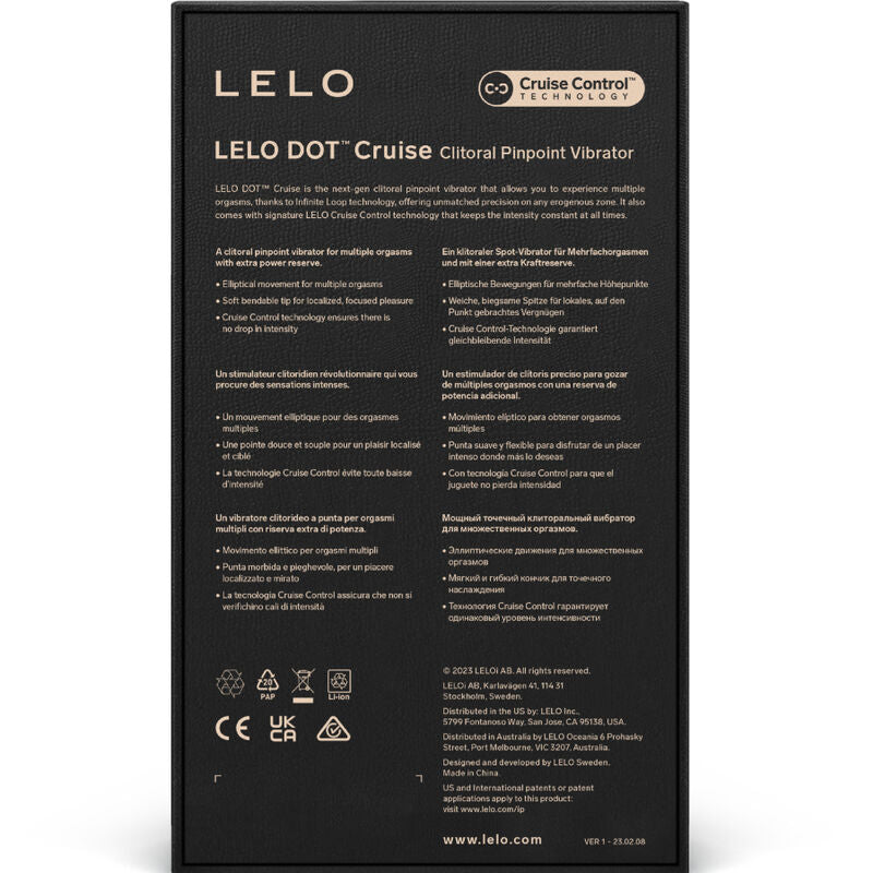LELO - DOT CRUISE STIMULATOR KLITORISA PISTACIJA ZELENA
