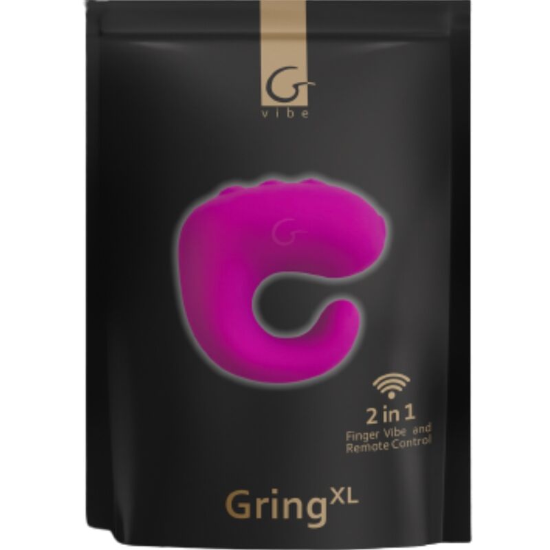 G-VIBE - ZABAVNE IGRAČE GRING VIBRATOR RING XL SWEET MALINE