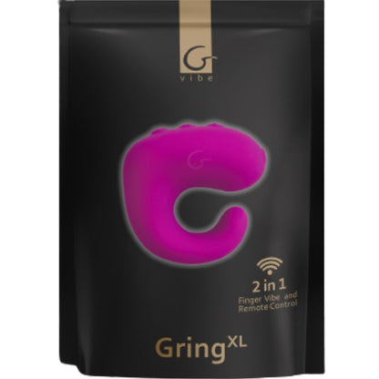G-VIBE - ZABAVNE IGRAČE GRING VIBRATOR RING XL SWEET MALINE