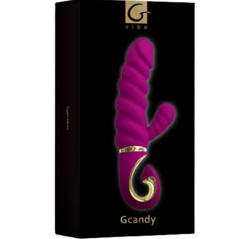 G-VIBE - ZABAVNE IGRAČE ZAJČJI VIBRATOR GCANDY SWEET MALINA