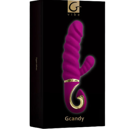 G-VIBE - ZABAVNE IGRAČE ZAJČJI VIBRATOR GCANDY SWEET MALINA