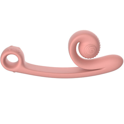 Rabbit vibrator Snail Vibe Curve, roza