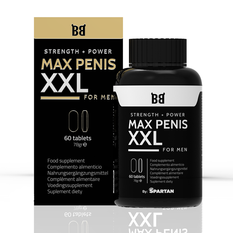 Kapsule za povečanje penisa Black Bull Max Penis XXL, 60 kos