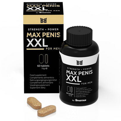 Kapsule za povečanje penisa Black Bull Max Penis XXL, 60 kos
