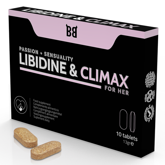 BLACK BULL - LIBIDINE & CLIMAX INCREASE LIBIDO FOR WOMEN 10 CAPSULES