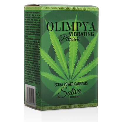 Stimulacijski gel Olimpya Vibrating Pleasure Extra Sativa Cannabis, 6 ml