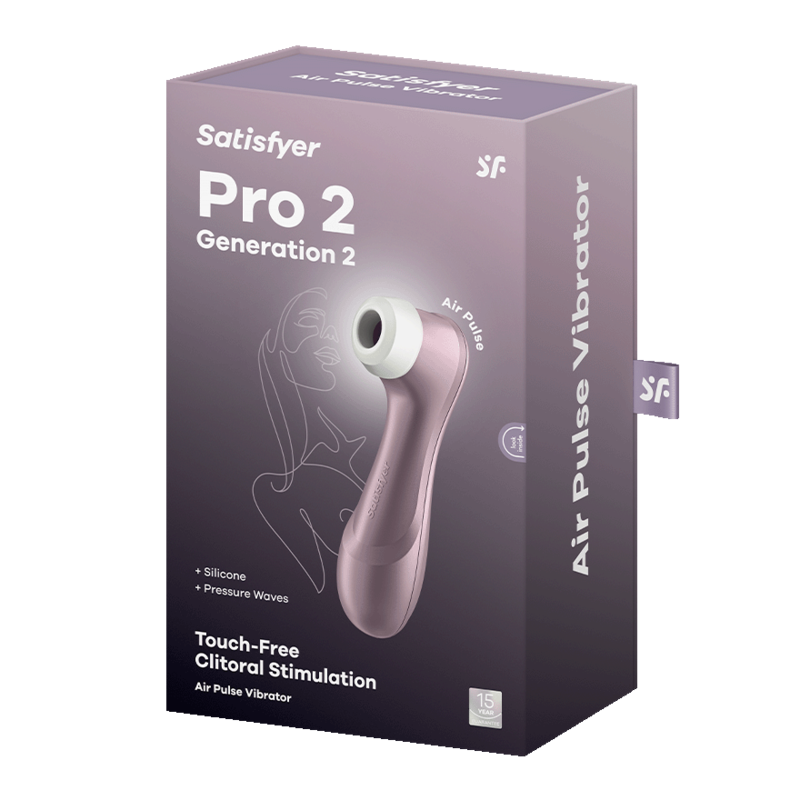 Stimulator klitorisa Satisfyer - Pro 2, vijolična