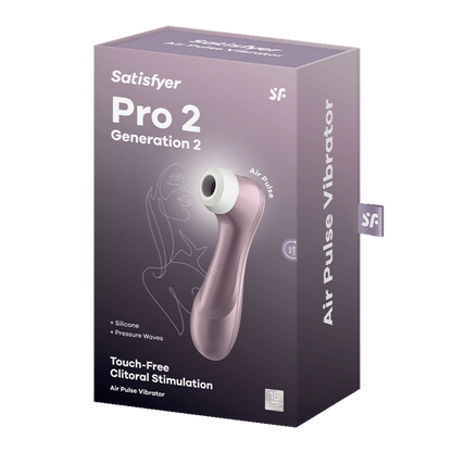 Stimulator klitorisa Satisfyer - Pro 2, vijolična