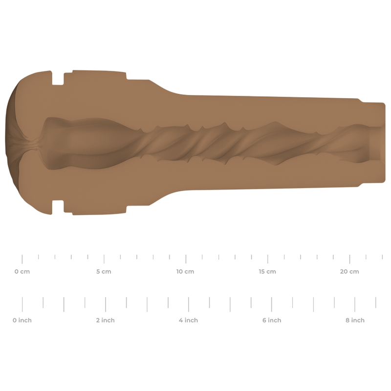 KIIROO - FEEL STROKER SPLOŠNI MASTURBATOR ZA ZADNJICO - SREDNJE RJAVA