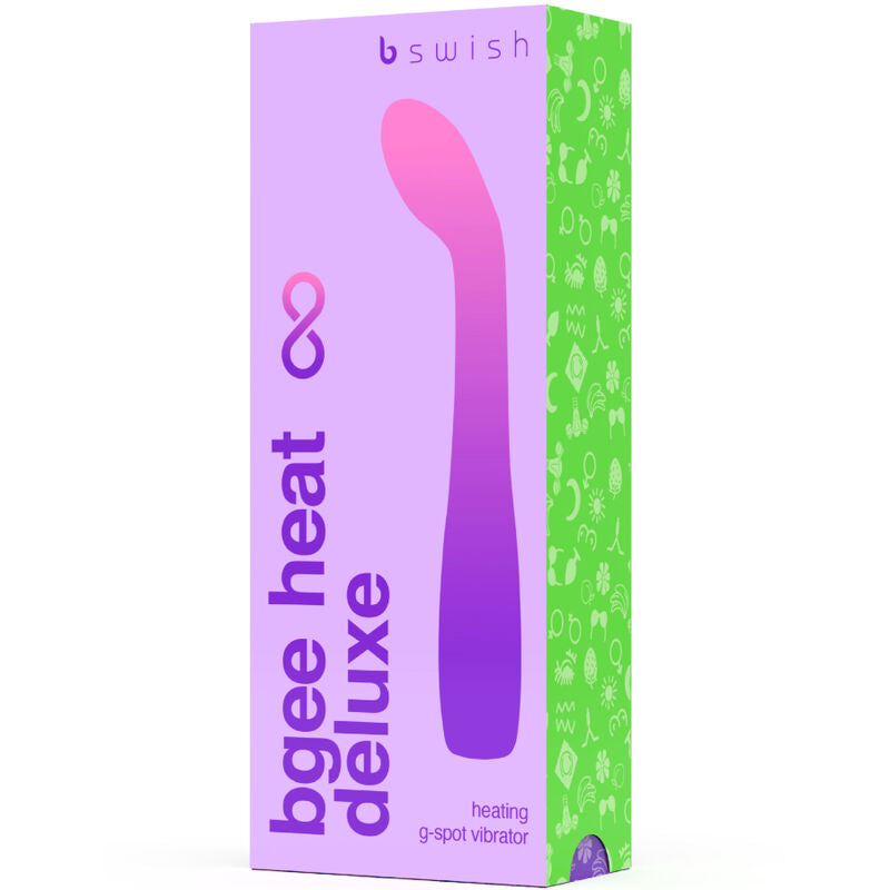 B SWISH - BGEE HEAT INFINITE DELUXE VIBRATOR ZA POLNJENJE SIVKAST SILIKON