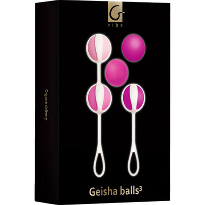 G-VIBE - KOMPLET 5 GEISHA KROGLIC3 ROZA