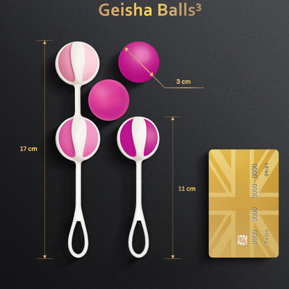 G-VIBE - KOMPLET 5 GEISHA KROGLIC3 ROZA