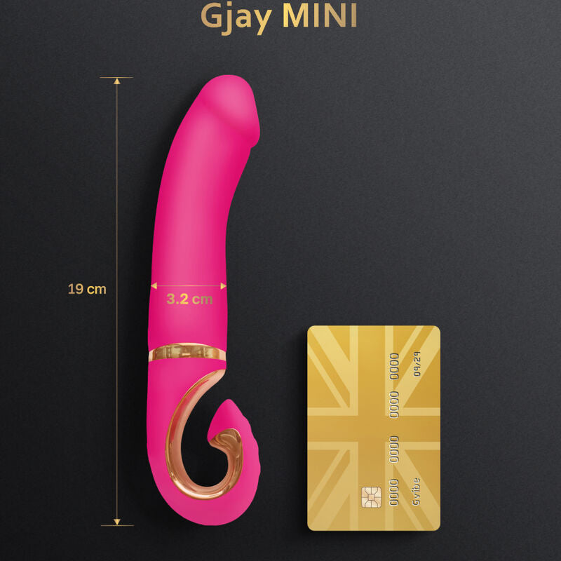G-VIBE - GJAY MINI ROZA SILIKONSKI VIBRATOR