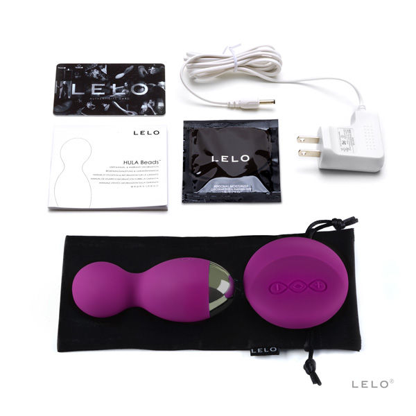 LELO - ZNAČKE HULA KROGLICE VIJOLIČNE BARVE