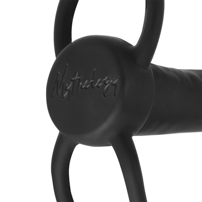 MITOLOGIJA - COBI ONYX ANALNI DILDO Z OBROČKOM ZA PENIS IN MODA 13 SILIKONSKIH CM