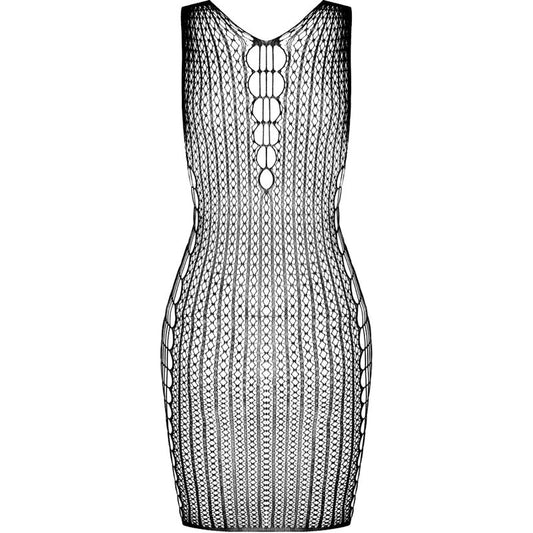 PASSION - BS097 BLACK BODYSTOCKING ONE SIZE