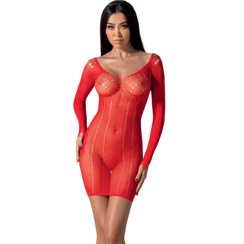 PASSION - BS101 BODYSTOCKING BLACK ONE SIZE