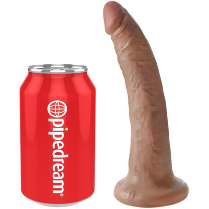 KING COCK - REALISTIČEN PENIS 17,5 CM KARAMEL