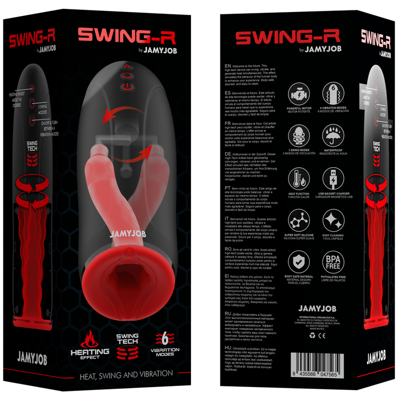 JAMYJOB - SWING-R GRELNI UČINEK, SWING TECH IN VIBRACIJSKI MASTURBATOR