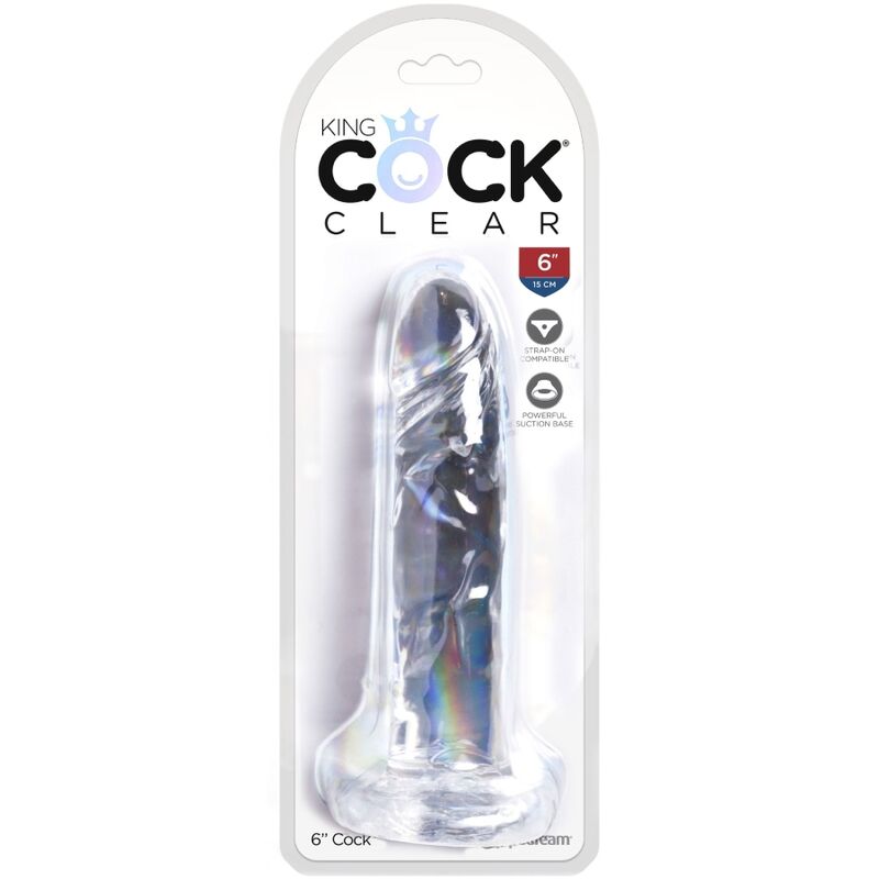 KRALJ PENISA - PROZOREN REALISTIČEN PENIS 15,5 CM PROZOREN