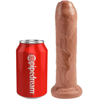 KRALJEVI KURAC - NERAZREZAN REALISTIČEN PENIS 17,8 CM KARAMELA