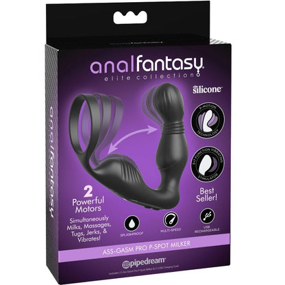 ANAL FANTASY ELITE COLLECTION - VIBRACIJSKI IN POLNILNI MASAŽNI PRIPOMOČEK ZA PROSTATO