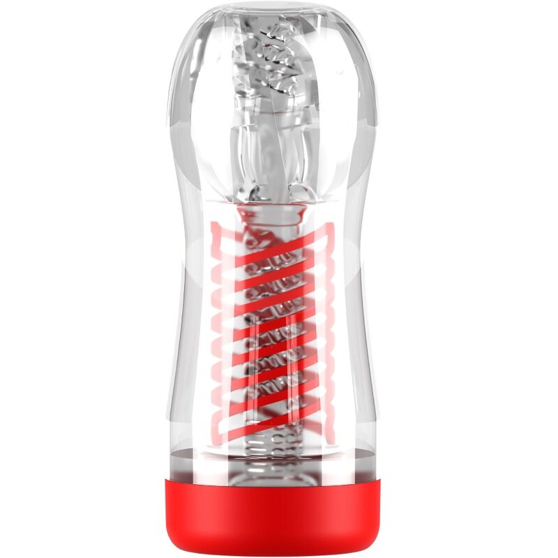 PDX ELITE - STROKER VIEWTUBE 2 SPIRALNA KOMPRESIJA TRANSPARENTNA