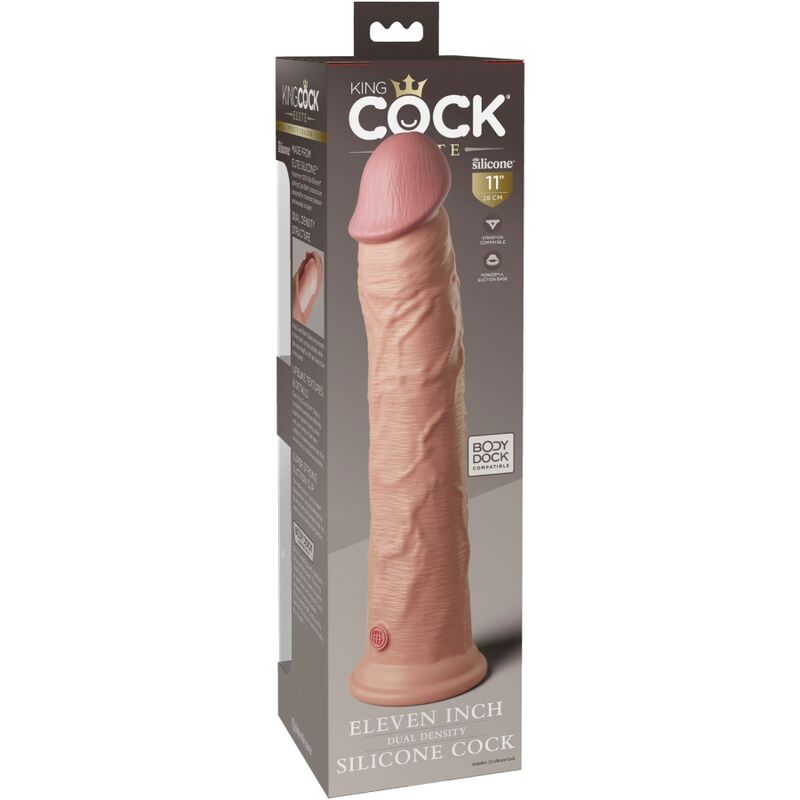 KING COCK - ELITNI REALISTIČNI SILIKONSKI DILDO 28 CM