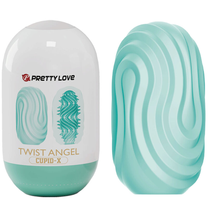 Masturbacijski jajček Pretty Love - Twist Angel Cupid X, modra