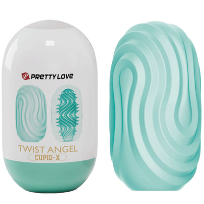 Masturbacijski jajček Pretty Love - Twist Angel Cupid X, modra