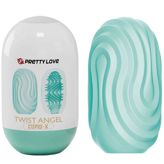 Masturbacijski jajček Pretty Love - Twist Angel Cupid X, modra