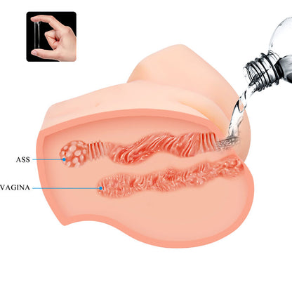 CRAZY BULL - REALISTIČEN VIBRATOR ZA VAGINO IN ANUS SAMANTHA