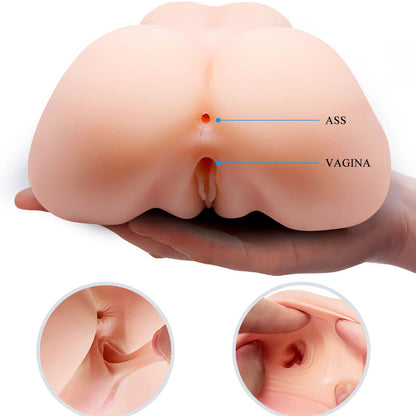 CRAZY BULL - REALISTIČNA DVOJNA VIBRACIJA VAGINE IN ANUSA