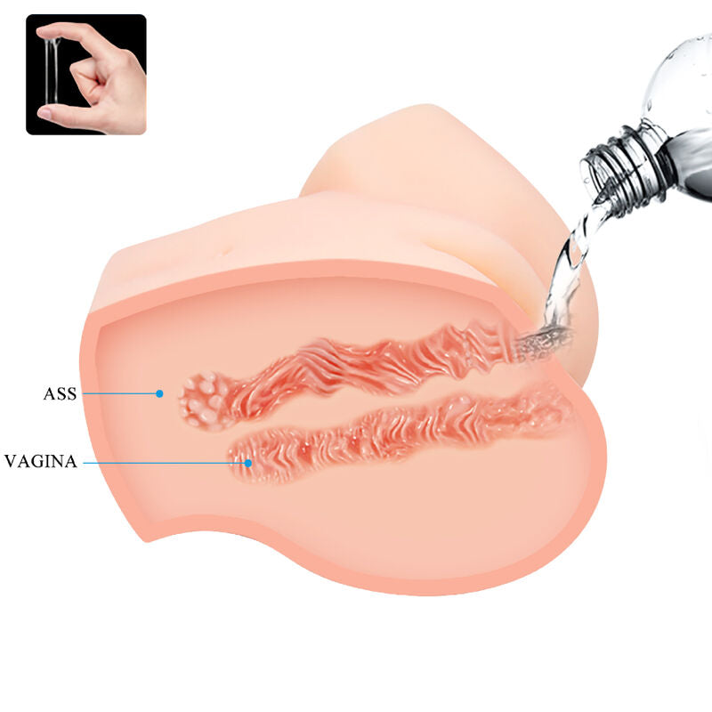 CRAZY BULL - REALISTIČNA DVOJNA VIBRACIJA VAGINE IN ANUSA