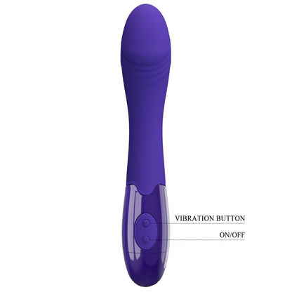 PRETTY LOVE - ELEMENTARNA MLADOST VIJOLIČNI VIBRATOR DILDO