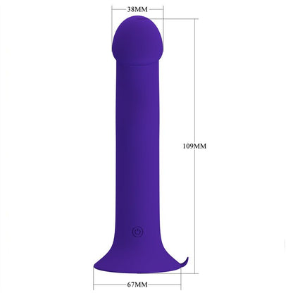 LEPA LJUBEZEN - MURRAY YOUTH VIBRACIJSKI DILDO IN VIJOLIČNA POLNILNICA