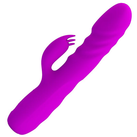 PRETTY LOVE - MELANIE VIJOLIČNI ZAJČJI VIBRATOR ZA PONOVNO POLNJENJE