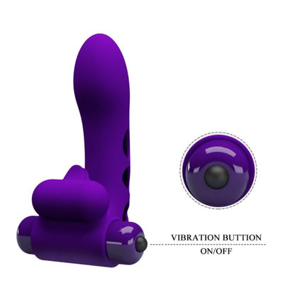 PRETTY LOVE - ORLANDO VIJOLIČNA PREVLEKA ZA PRST VIBRATORJA