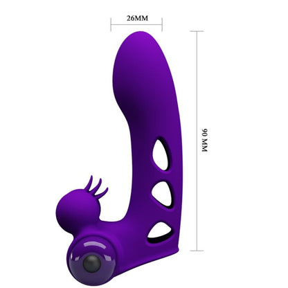 PRETTY LOVE - ORLANDO VIJOLIČNA PREVLEKA ZA PRST VIBRATORJA