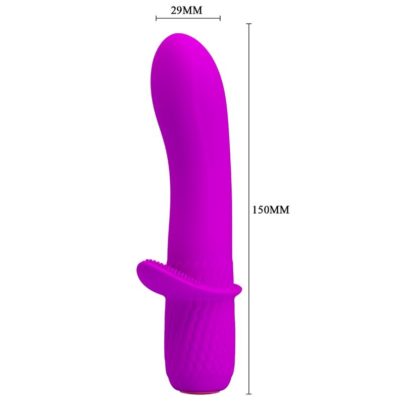 PRETTY LOVE - TROY PURPLE VIBRATOR ZA POLNJENJE