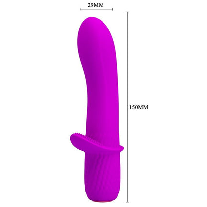 PRETTY LOVE - TROY PURPLE VIBRATOR ZA POLNJENJE
