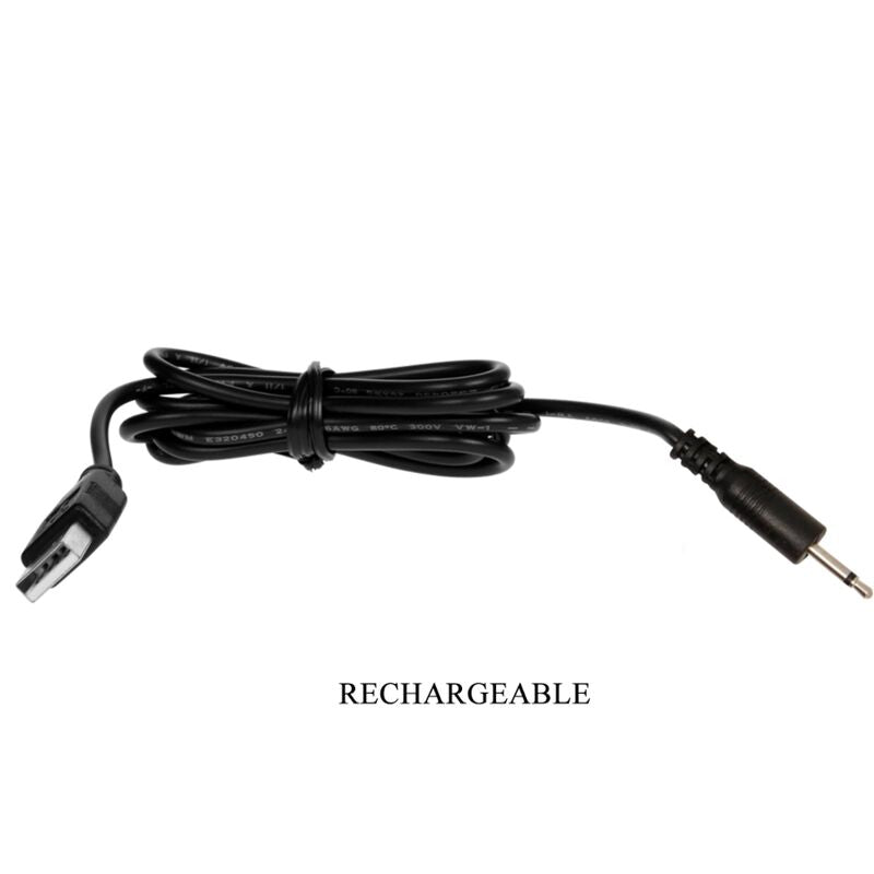 PRETTY LOVE - ČRN VIBRATOR ZA POLNJENJE Z ZLATO OBLOGO