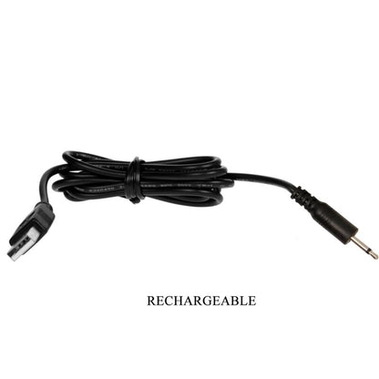 PRETTY LOVE - ČRN VIBRATOR ZA POLNJENJE Z ZLATO OBLOGO