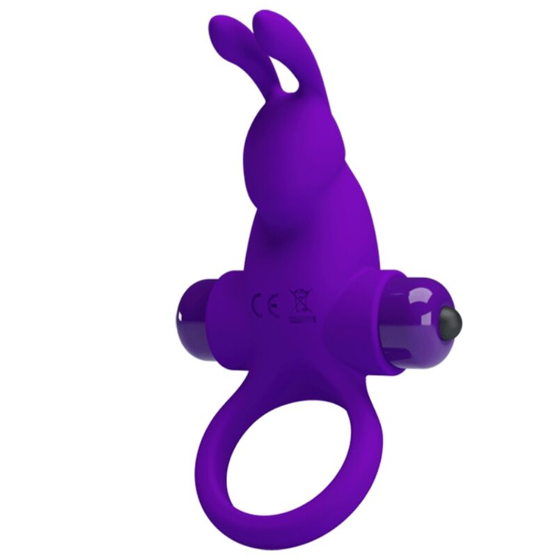 LEPA LJUBEZEN - VIBRACIJSKI OBROČ I RABBIT ZA VIJOLIČNI PENIS