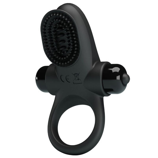 PRETTY LOVE - VIBRACIJSKI OBROČ II ZA ČRNI PENIS